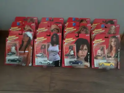 Complete set Johnny Lightning Monthly Girls, View more