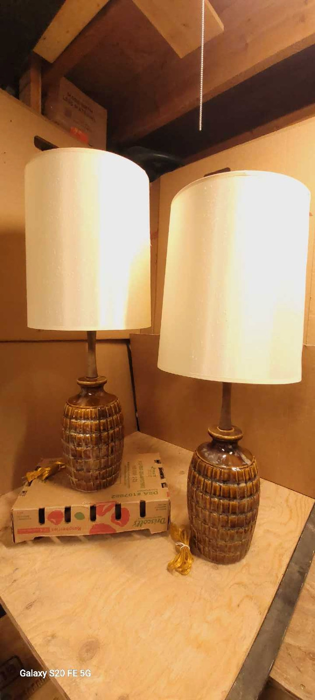 Vintage lamps  in Indoor Lighting & Fans in 100 Mile House