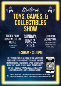 Stratford Toys, Games, and Collectibles Show