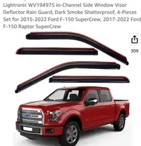 Ford window louvres