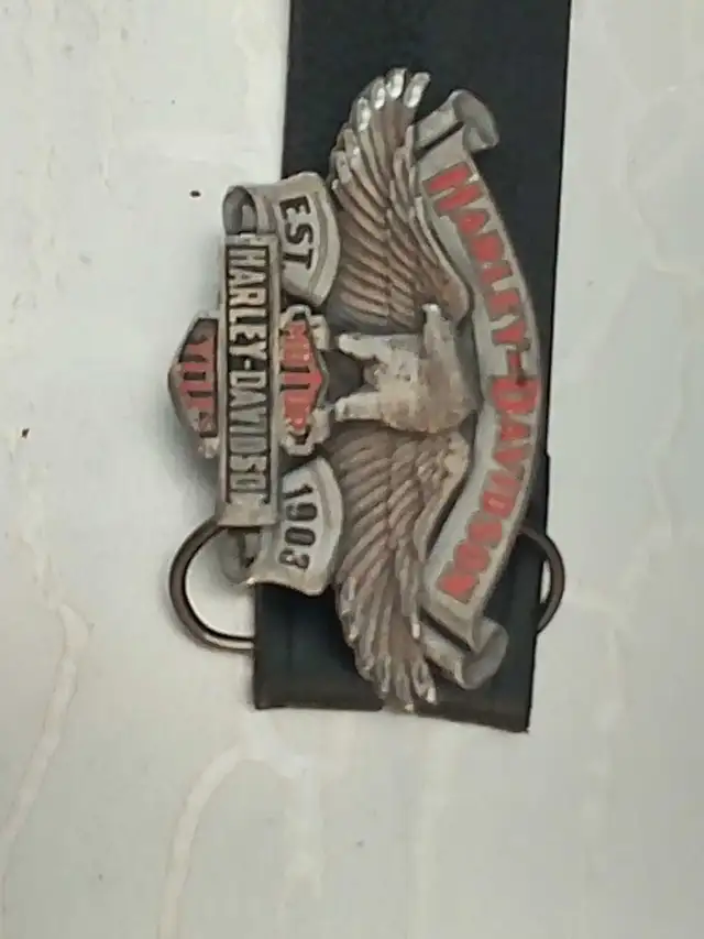 Harley-Davidson Belt Buckle in Motorcycle Parts & Accessories in Ottawa - Image 2