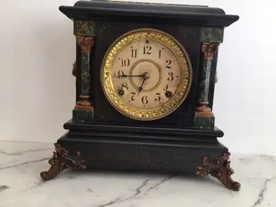 SETH THOMAS VINTAGE MANTEL PENDULUM CLOCK, View more