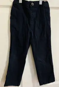 Boys Navy Blue Pant Size 4T