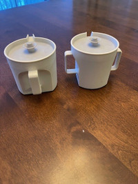 Tupperware Cream & Sugar Set