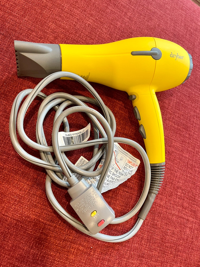 DRY BAR Butter Cup blow dryer $100!!! Box included in General Electronics in Ottawa