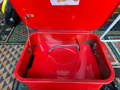 Airco portable parts washer, View more