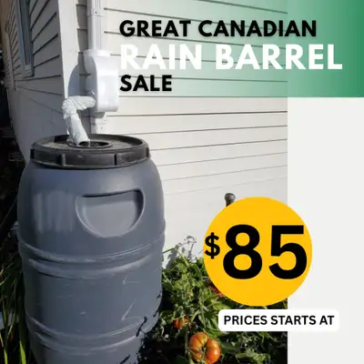 Fort McMurray Home Delivery - Rain Barrel Sale, View more