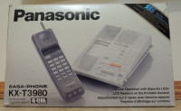 Panasonic KX-T3980 2 Line Cordless Phone Brand New In Box
