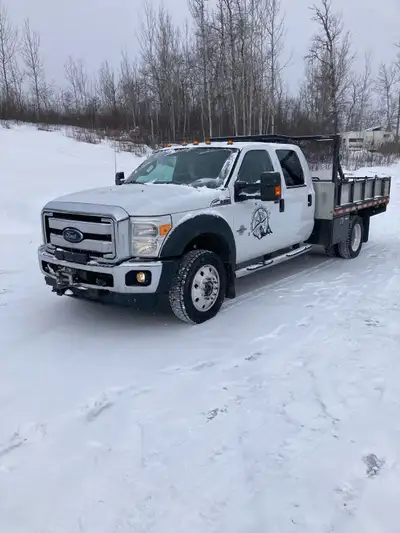 2014 F550 Diesel XLT 4x4. Good truck ready to work. Was personal truck for 7 years and hauled a camp...