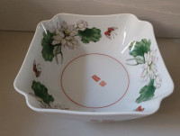 Vintage "Lotus" The Tuscany Collection Square Serving Bowl