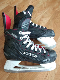 Junior hockey gear - skates, pants, shin pads, stick