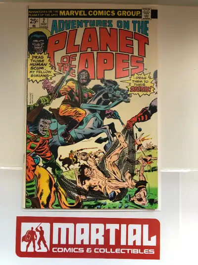 For sale: Adventures of Planet of the Apes comic book issue 2 from 1975. Approx 7.0 raw grade condit...