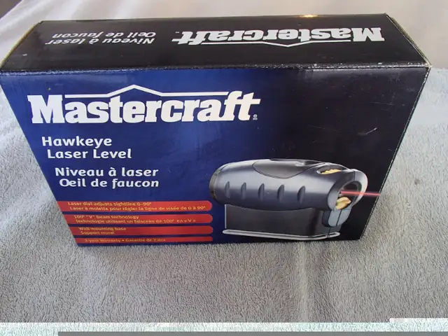Mastercraft Hawkeye Laser Level in Hand Tools in Sarnia - Image 3