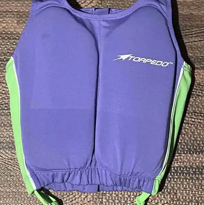 Kids Life Jacket (Ages 2–3) Purple/Green – Good Condition, View more