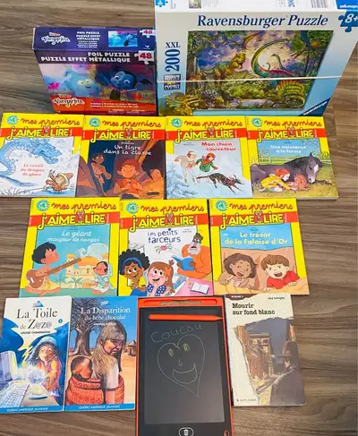 Lot d'articles pour enfants (5$ pour le lot), View more