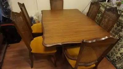 9 Piece “Traditional” Style dining set, View more