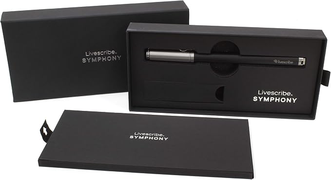 Livescribe Symphony Infrared Digital Wireless Pen, Black APX-000 ...