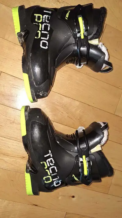 Kids Downhill Ski Boots size 185 (US Kids shoe size 12), View more