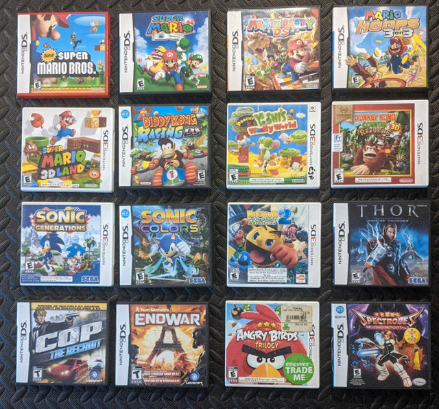 Nintendo DS/3ds Games  in Nintendo DS in Ottawa
