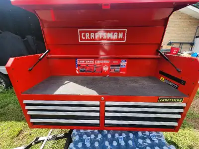 Craftsman 52"W Drawers Tool Chest W Power Bar, View more