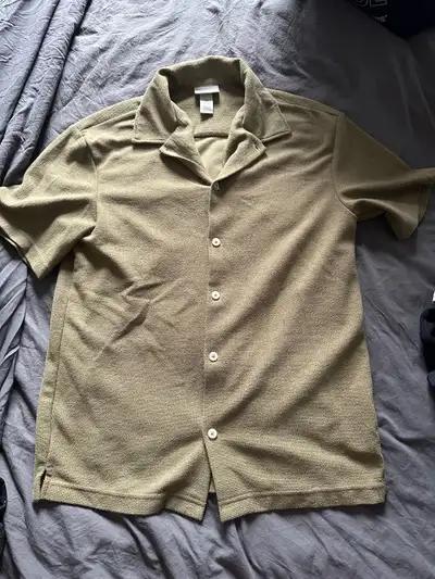 H&M button up t-shirt, View more