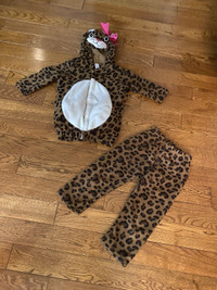 Costume de léopard 2-3 ans