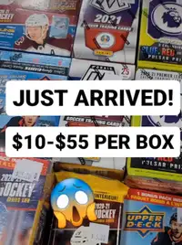 Modern Wax Box Sale $10-$55 Per Box Sports Cards Store