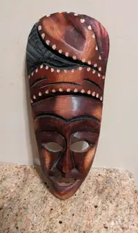 Wooden African Tribal Mask