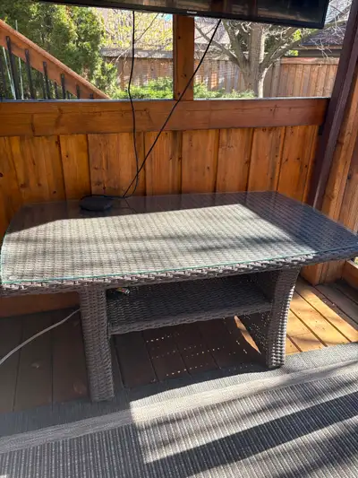 High Quality Resin Wicker Dining Table, View more