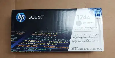 Genuine HP toner cartridge Q6000A black, View more