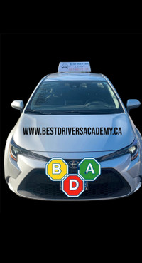 Road test in Oshawa with MTO licensed  test specialist instructo