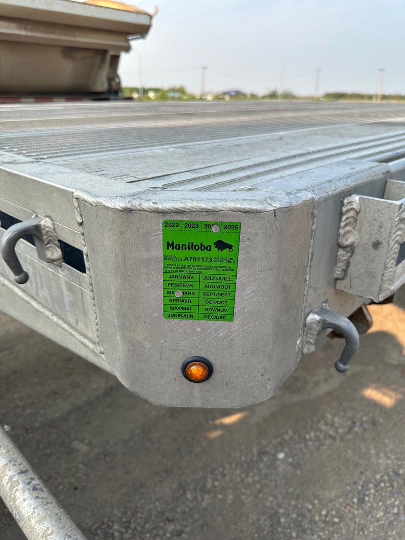 2019 48 ft MAC all aluminum tandem trailer with sliding axle Heavy