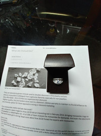 Ladies 4.5 Dia. ct. An engagement Ring set makes a great gift.