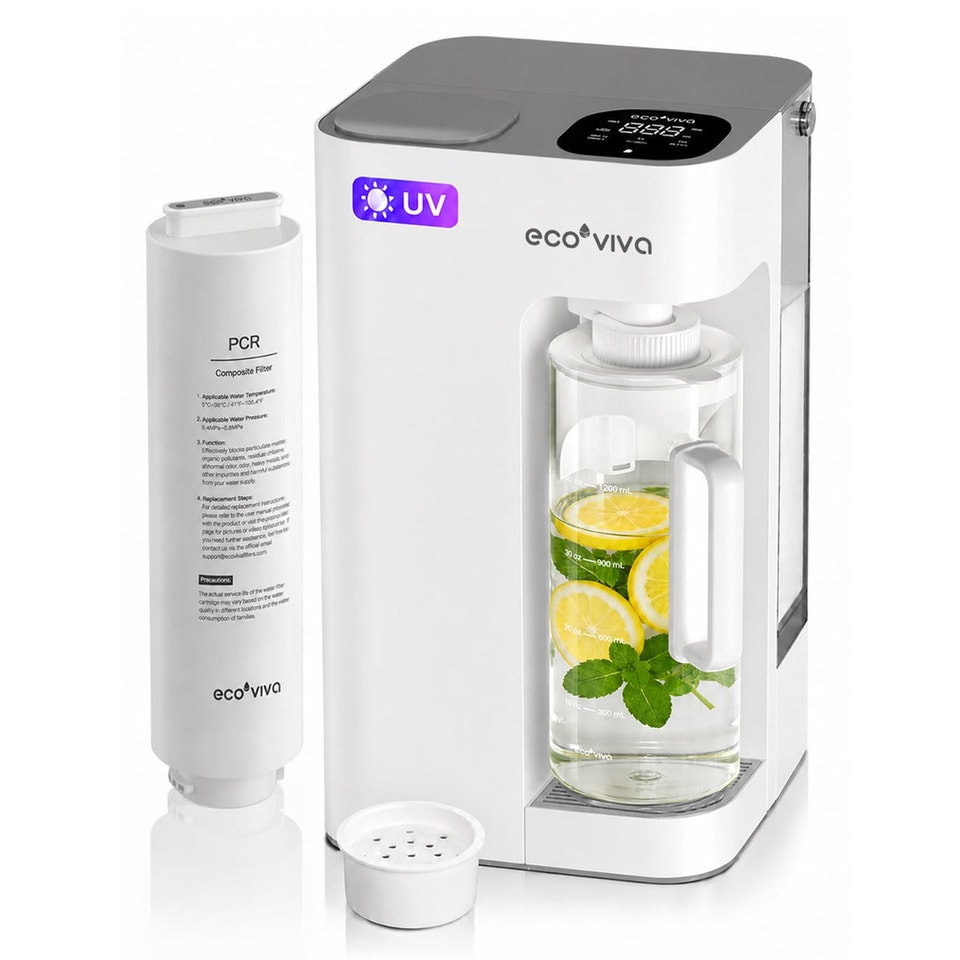 Ecoviva Mate 3 UV Countertop Reverse Osmosis Water Filter - New | Other ...