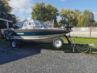 For Sale 17 Foot Legend Sport Fish Boat in Excellent Condition Always Stored Indoors Includes: - Ful...