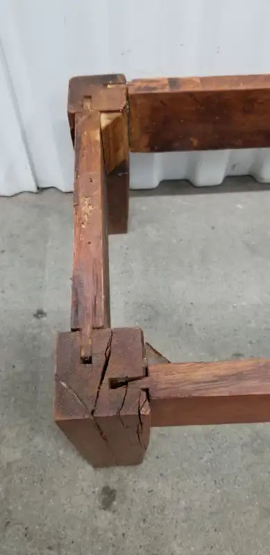 Antique oak barrister bookcase 2 tiers 4 parts no doors 40.5” H in Bookcases & Shelving Units in Ottawa - Image 11