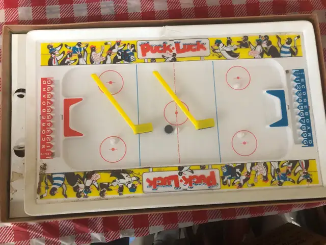 Puck Luck Hockey Gsme 1960’s Schaper Games in Toys & Games in Winnipeg - Image 4