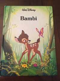 Vintage 1986 Bambi Disney Classics Hardcover