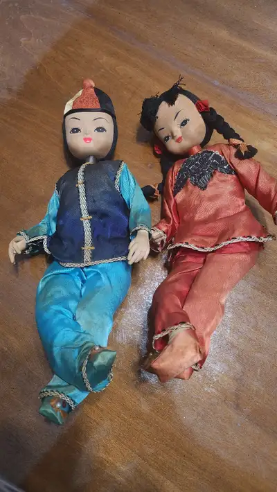 2 Vintage Dolls, View more
