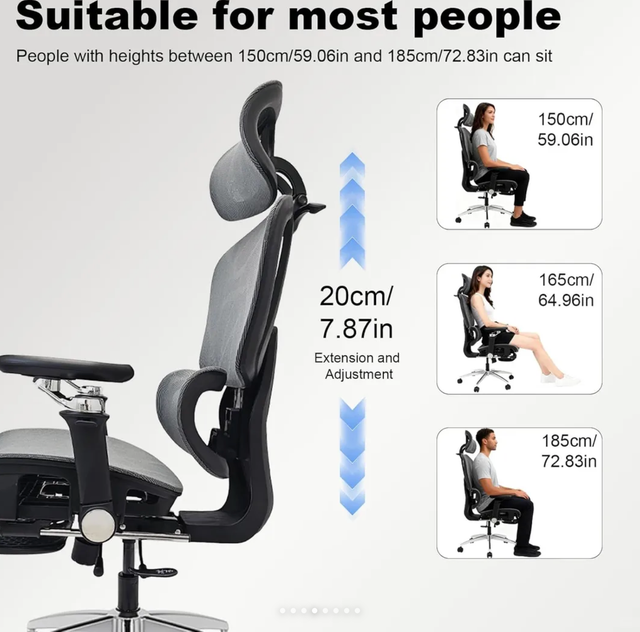 Ergonomic Chair 508 in Chairs & Recliners in Markham / York Region - Image 5