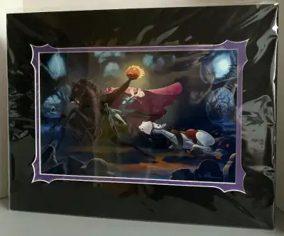 Disney Parks Ichabod Crane Headless Horseman Print Daniel Killen, View more