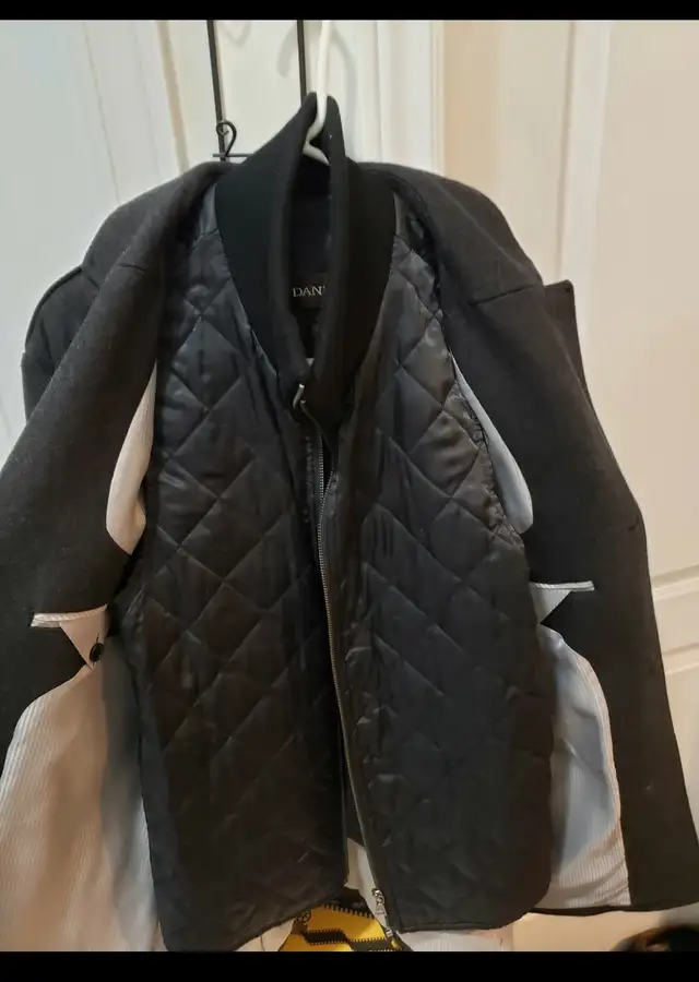 DANIER LEATHER MENS PEACOAT JACKET FOR SALE! $190 EACH O.B.O in Men's in Oshawa / Durham Region - Image 4