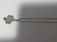 Lucky 925 silver necklace