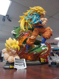 Dragon Ball SSJ3 Son Goku Resin Statue