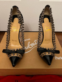 Louboutin heels for women size 5 and half