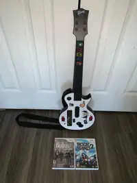 Nintendo Wii Guitar Hero/Rock Band Lot
