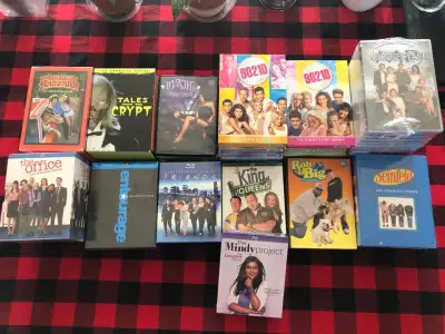 TV Series DVD Blurays Friends, The Office, Entourage, TFTC and +, View more