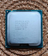Intel pentium core CPU