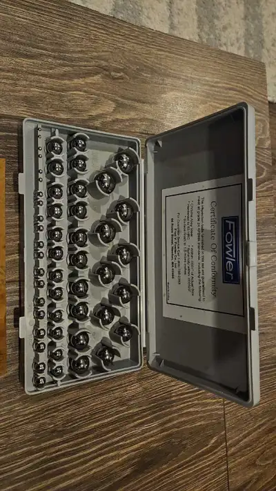 machinist gage ball set, View more