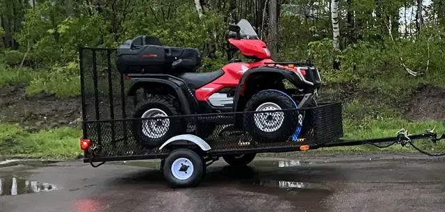 Home made Utility Trailer 5x8   $1200 in Cargo & Utility Trailers in Moncton - Image 11